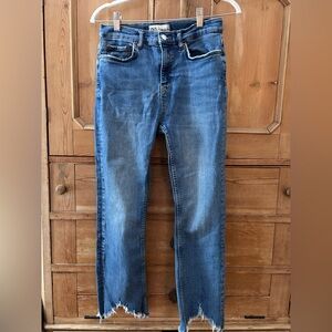 Zara “The bootcut” cropped jeans